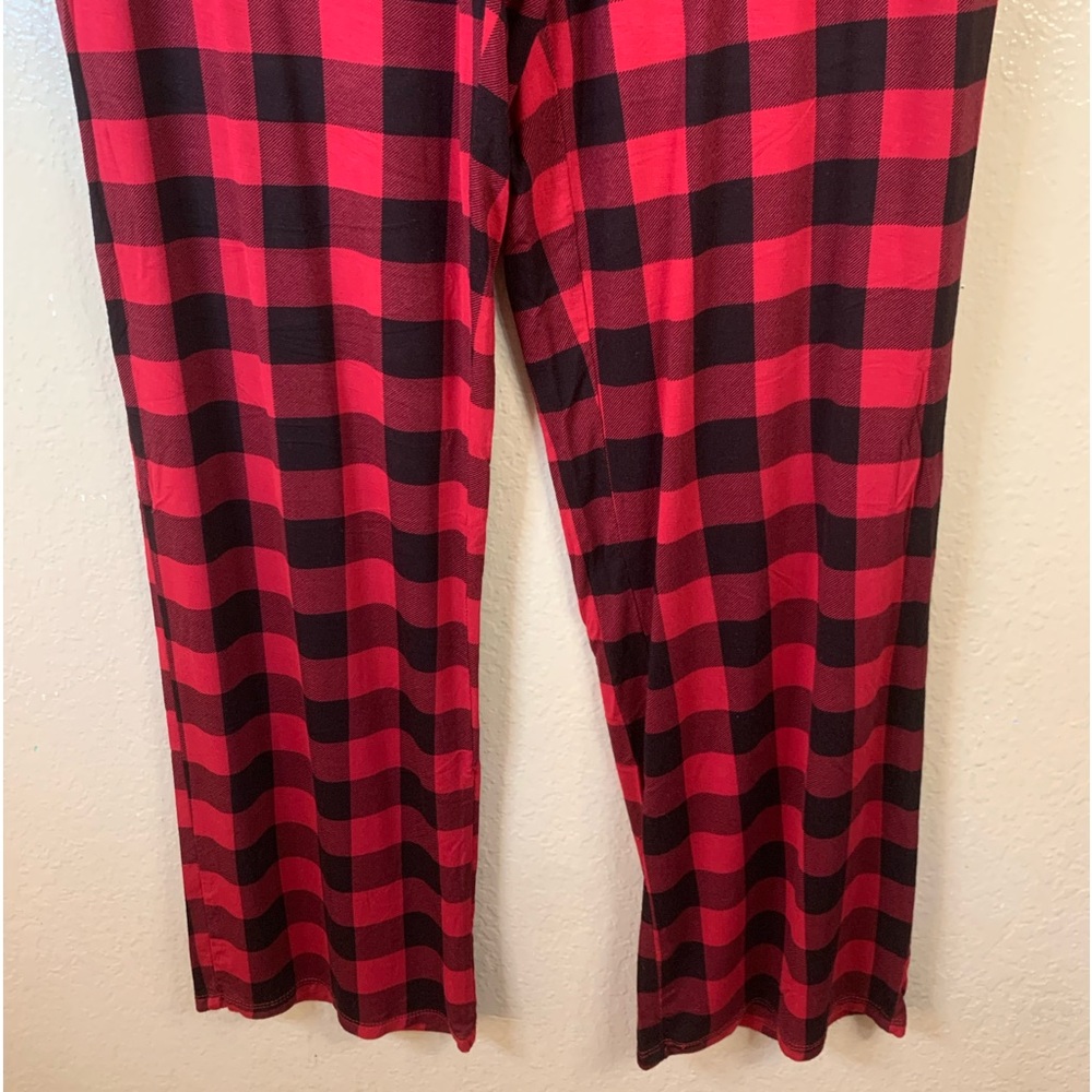 SOMA Cool Nights Plaid Knit Loungewear Casual Pajama Pants Size S - Picture 6 of 10